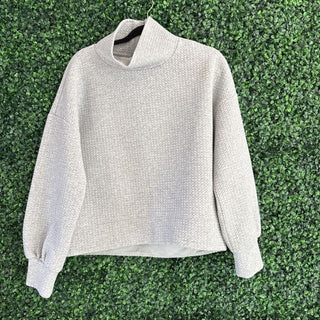 Cowl neck pullover