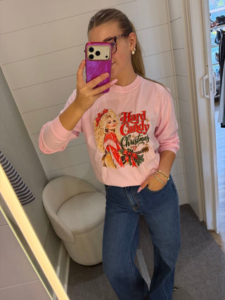 Dolly Hard Candy Christmas Long Sleeve T-Shirt