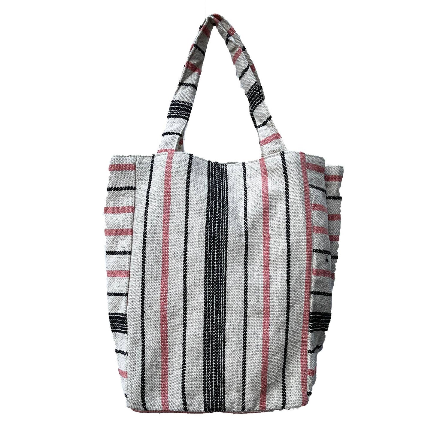 Chloe & Lex - Pitloom Weave Handcrafted Stripe Tote Bag