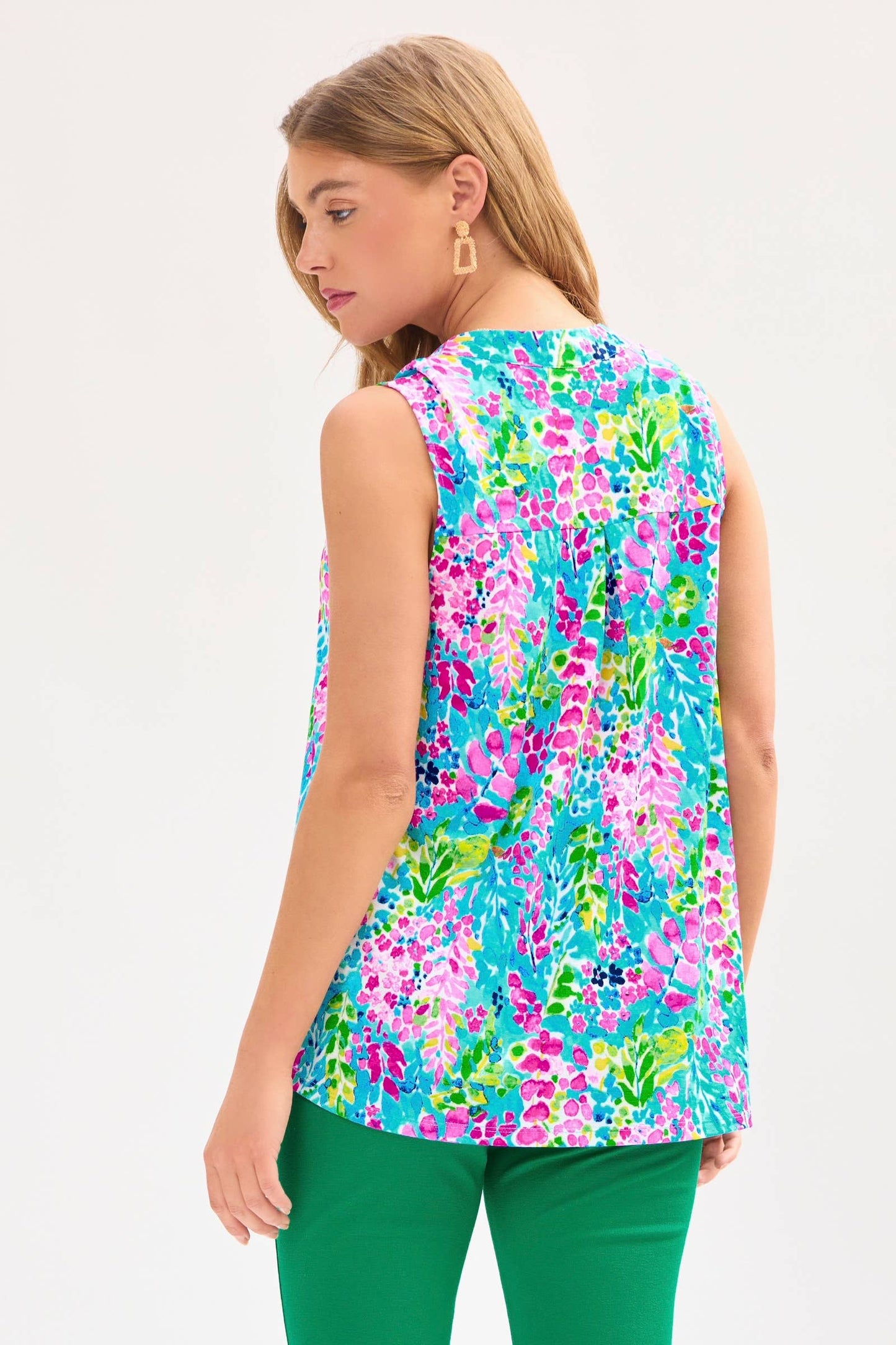 Dear Scarlett - Colorful Sleeveless Tank Top