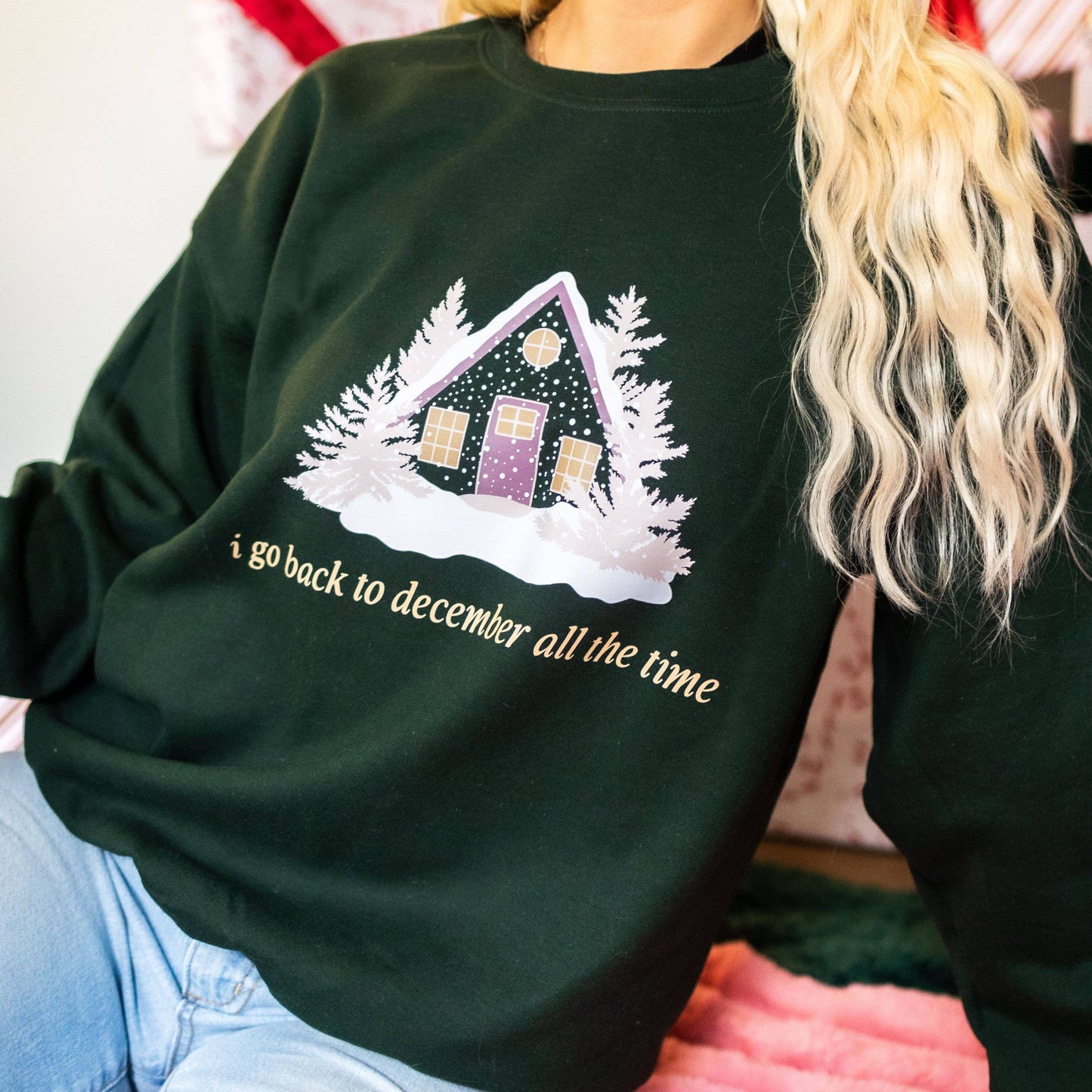 Bash - Christmas Sweatshirt, Christmas Apparel, Taylor Christmas